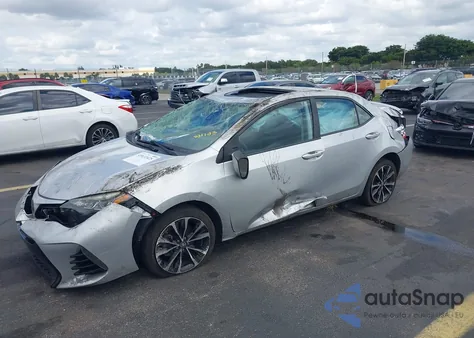 2018 Toyota Corolla Se z USA, uszkodzony, nr VIN 5YFBURHE3JP761453